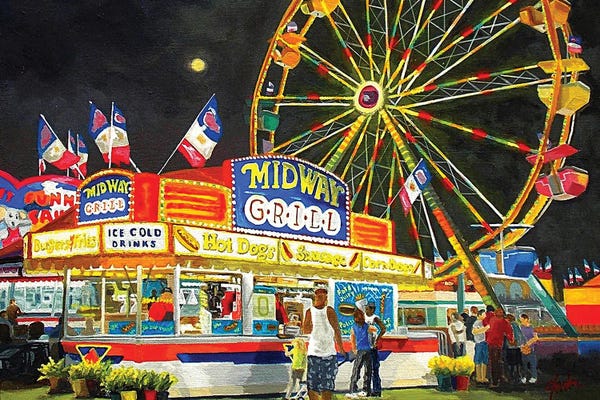 Amusement Parks: Midway Grill by John Jaster