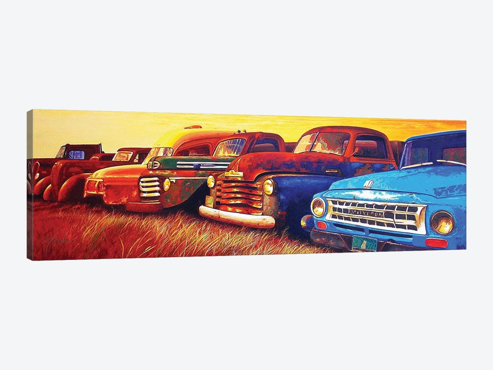 Out To Pasture by John Jaster 1-piece Canvas Art
