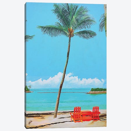Dreaming Of Palm Trees Canvas Print #JJT6} by John Jaster Canvas Art Print