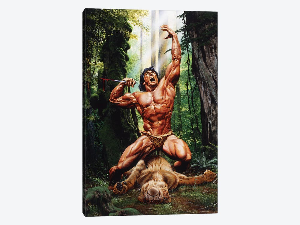 Lord of the Jungle® by Joe Jusko 1-piece Canvas Art Print