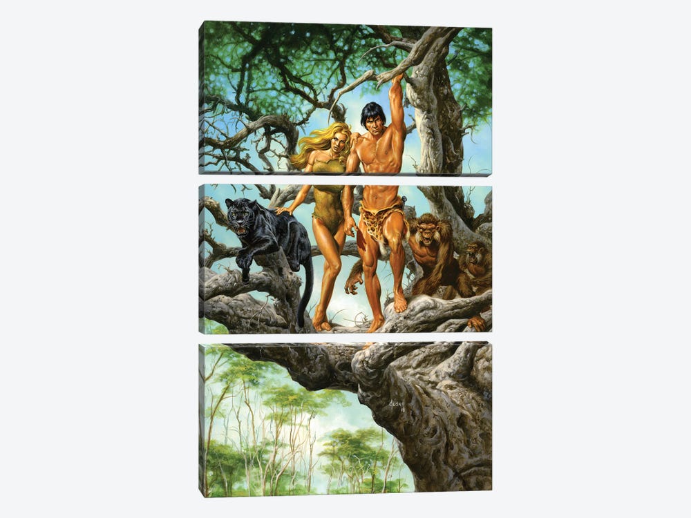 Tarzan & Jane® by Joe Jusko 3-piece Art Print