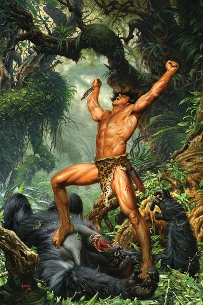 Tarzan: Tarzan of the Apes® 100th Anniversary by Joe Jusko