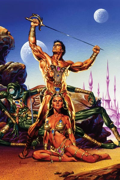 Novels & Scripts: John Carter of Mars®: Victorious by Joe Jusko