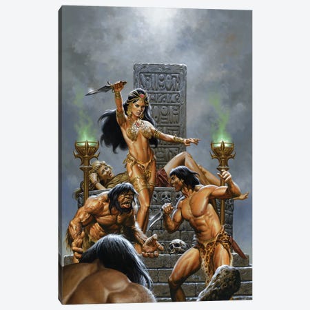 The Return of Tarzan® Canvas Print #JJU29} by Joe Jusko Art Print