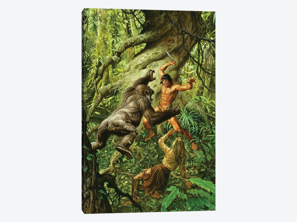 Tarzan of the Apes® by Joe Jusko 1-piece Canvas Print