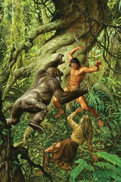 Novels & Scripts: Tarzan of the Apes® by Joe Jusko