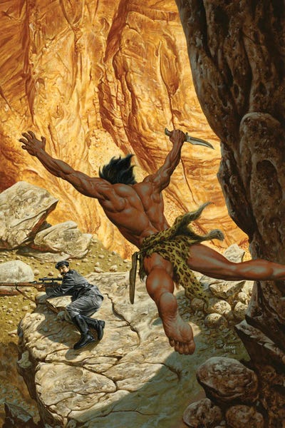 Tarzan® the Terrible by Joe Jusko art print