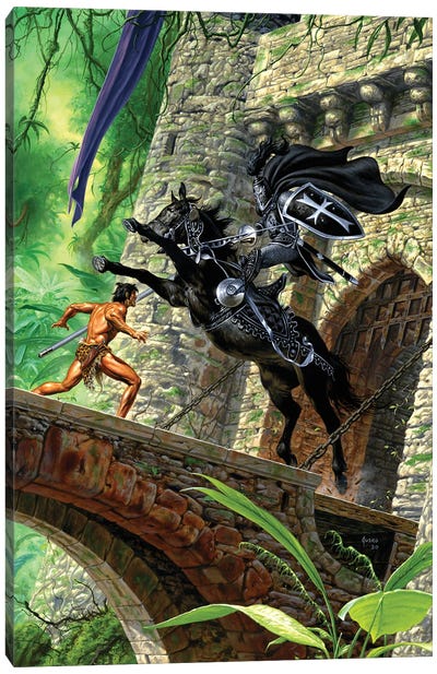 Tarzan, Lord Of The Jungle Canvas Art Print - The Edgar Rice Burroughs Collection