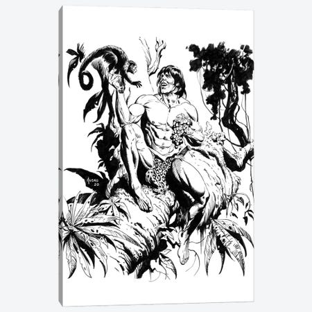 Tarzan® and the Lost Empire Frontispiece Canvas Print #JJU44} by Joe Jusko Canvas Art