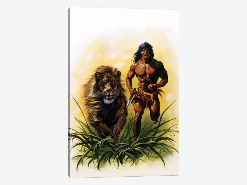 Tarzan® - On The Run by Joe Jusko 1-piece Canvas Art