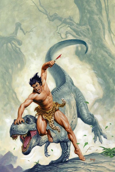 Tarzan® And The Forbidden City by Joe Jusko art print