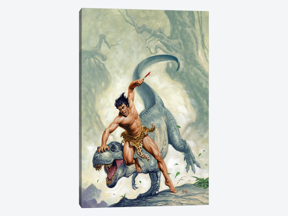 Tarzan® And The Forbidden City by Joe Jusko 1-piece Canvas Art