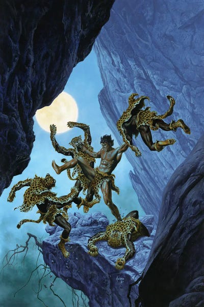 Joe Jusko: Tarzan® And The Leopard Men by Joe Jusko