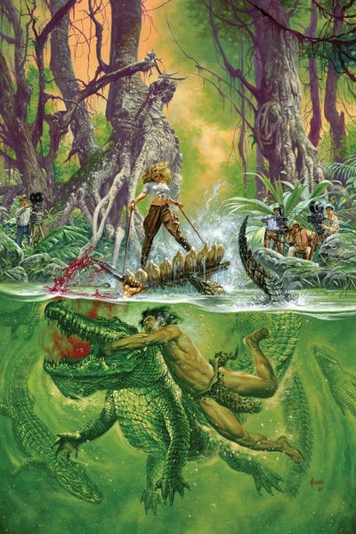 Tarzan: Tarzan® And The Lion Man by Joe Jusko