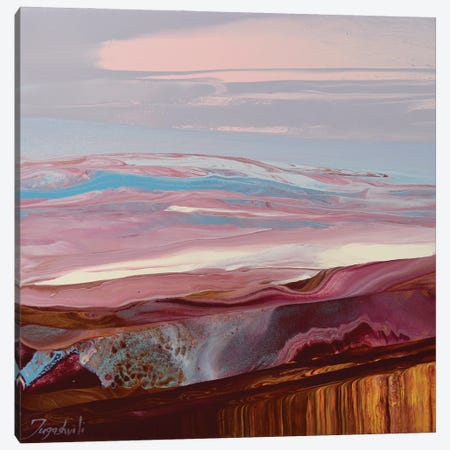 Crimson Landscape IV Canvas Print #JJV10} by Jacob Jugashvili Canvas Art Print