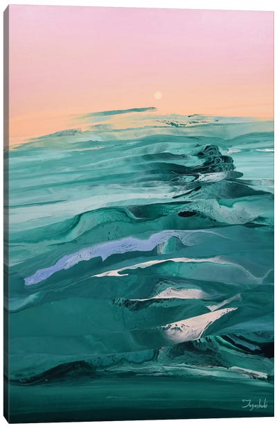 Above The Waves V Canvas Art Print - Jacob Jugashvili