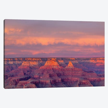 Arizona, Grand Canyon National Park, South Rim, Sunset Canvas Print #JJW21} by Jamie & Judy Wild Art Print