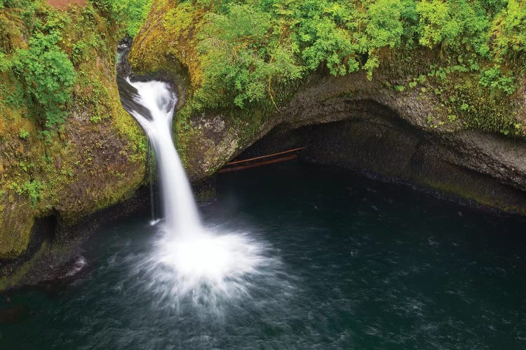 Oregon, Columbia River Gorge National Scenic Area, Punch Bowl Falls by Jamie & Judy Wild wall art