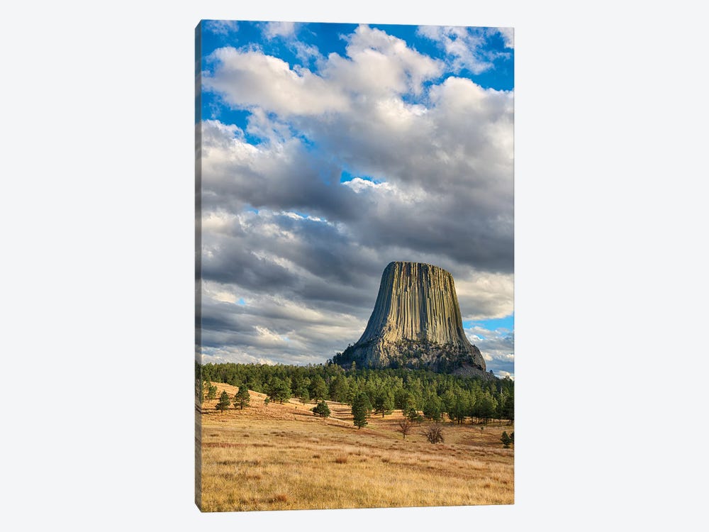 Wyoming, Devils Tower National Monument, Devils Tower by Jamie & Judy Wild 1-piece Canvas Wall Art