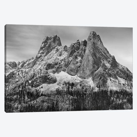 USA, Washington State. Okanogan National Forest, North Cascades, Liberty Bell and Early Winters Spires. Canvas Print #JJW59} by Jamie & Judy Wild Canvas Art