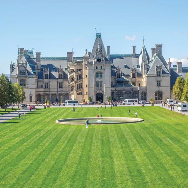 North Carolina: Main Entrance, Biltmore House, Biltmore Estate, Buncombe County, North Carolina, USA by Jamie & Judy Wild