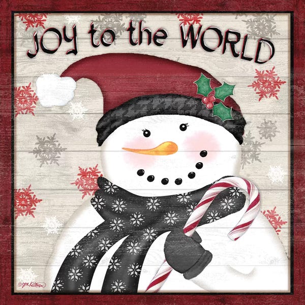 Christmas Signs & Sentiments: Rustic Snowmen I by Jen Killeen