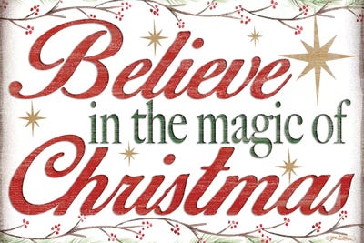 Believe in the Magic by Jen Killeen framed canvas print