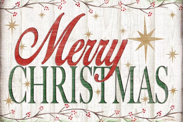 Christmas Signs & Sentiments: Merry Christmas by Jen Killeen