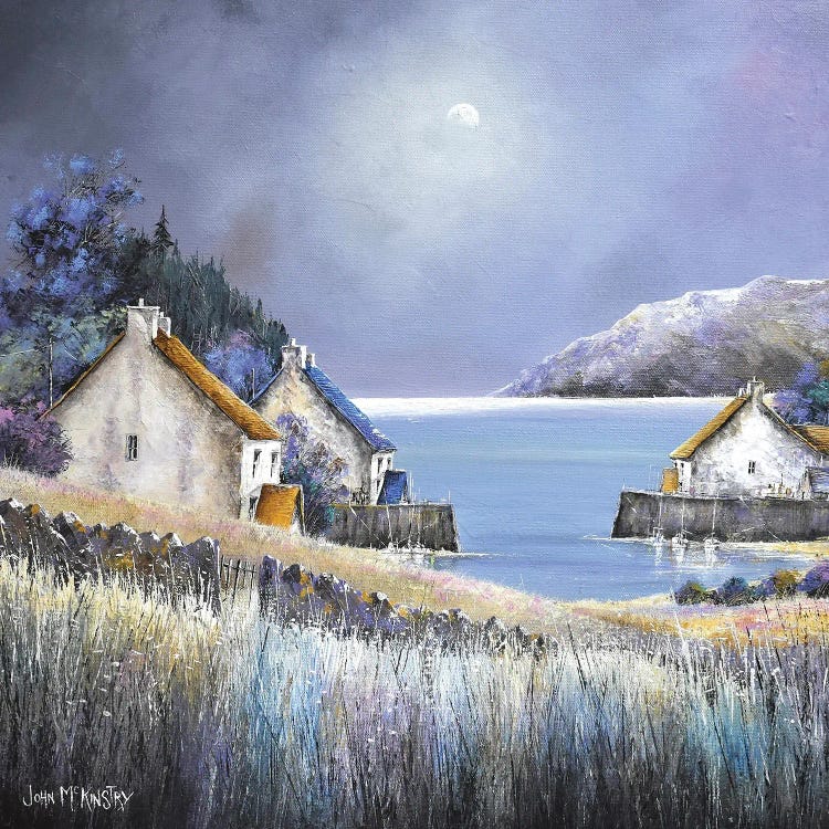 West Coast Moon by John Mckinstry wall art