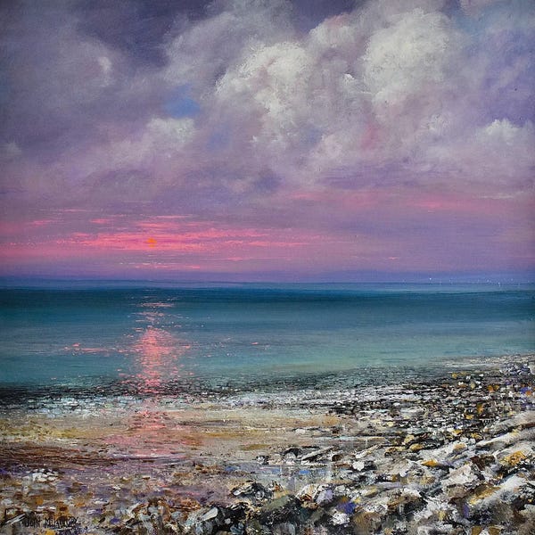 Pastel Impressionism: Close Of Day by John Mckinstry