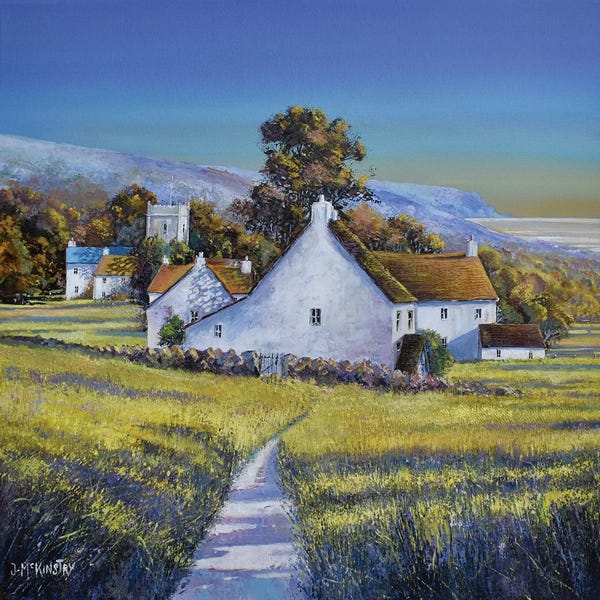 Trails, Paths & Roads: Gentle Light by John Mckinstry