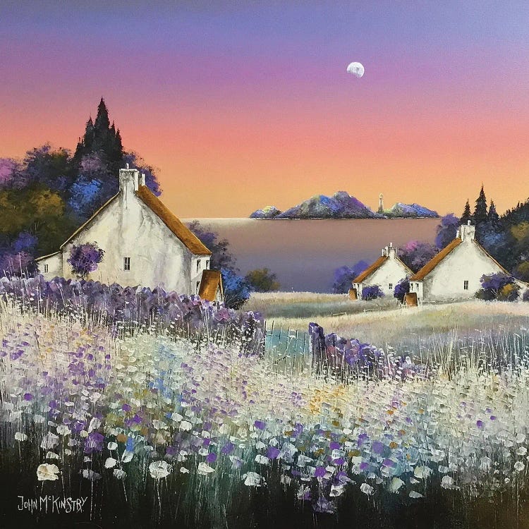 Island Light by John Mckinstry wall art