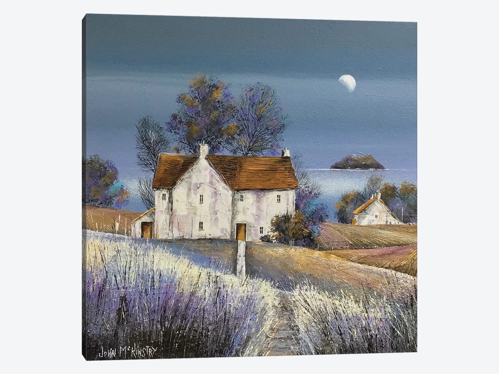 The Autumn House by John Mckinstry 1-piece Canvas Print