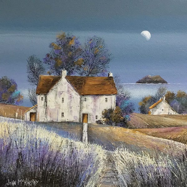 Wall Art: The Autumn House by John Mckinstry