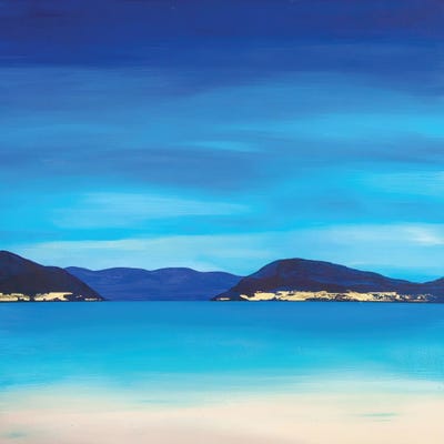 In Anticipation by Jack Story framed canvas print