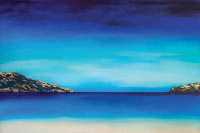 Into The Blue by Jack Story framed canvas print