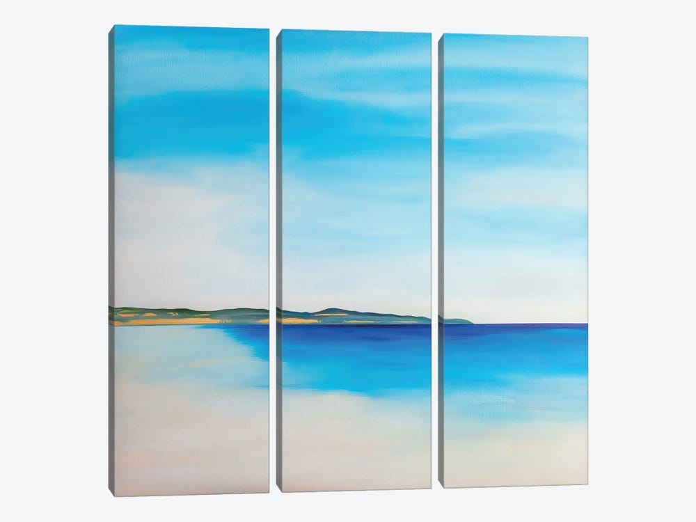 Perfect Peace by Jack Story 3-piece Canvas Print