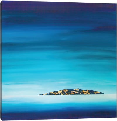 A New Beginning Canvas Art Print - Ocean Blues