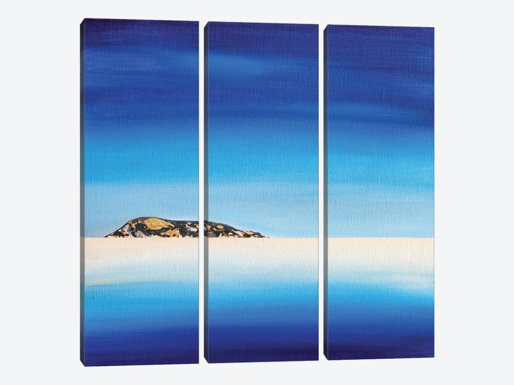 Pure Serenity by Jack Story 3-piece Canvas Print