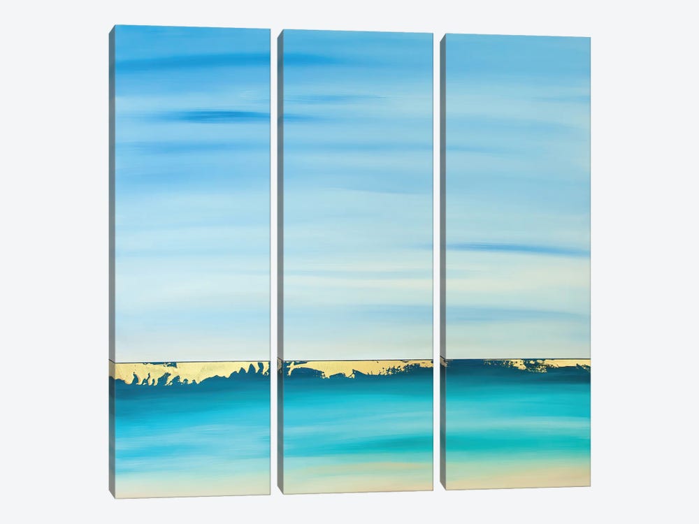 Shimmering Horizon by Jack Story 3-piece Canvas Artwork