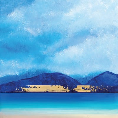 The Glimmer by Jack Story framed canvas print