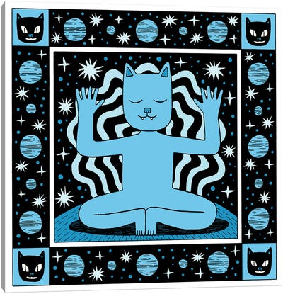 Chill Out Canvas Art Print - Jack Teagle