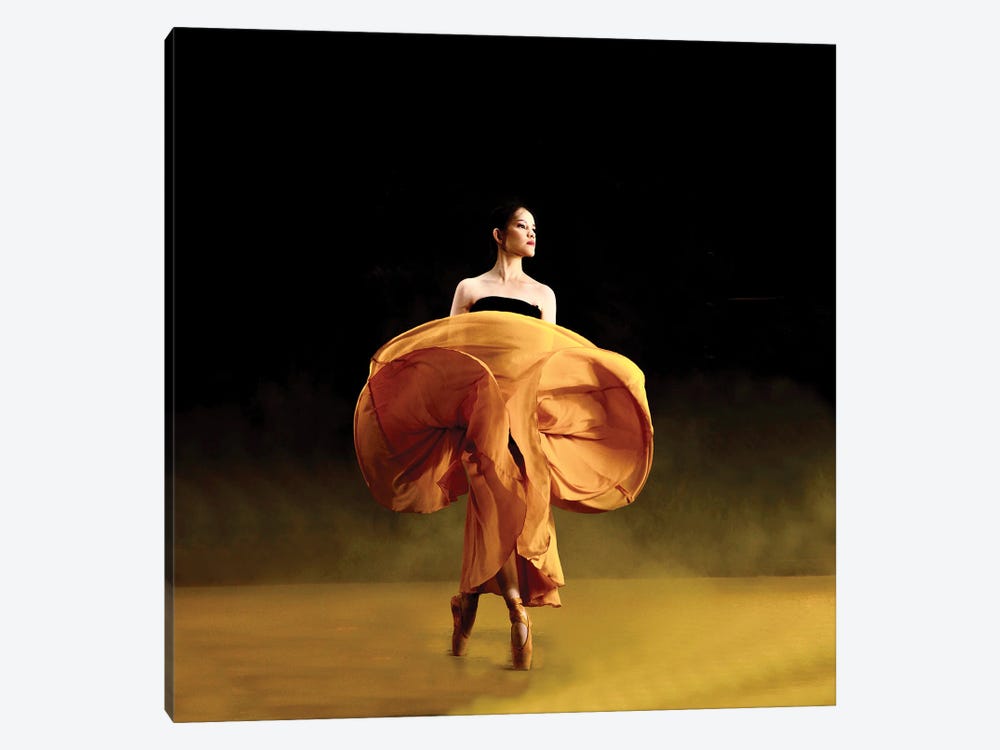 Ballerina Danceras by Agus Adriana 1-piece Canvas Print