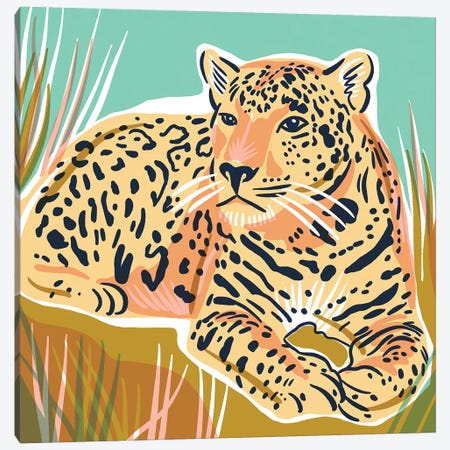 Cheetah Canvas Print #JKY6} by Jordan Kay Art Print