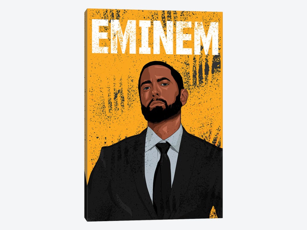 Eminem by Johnktrz 1-piece Canvas Wall Art