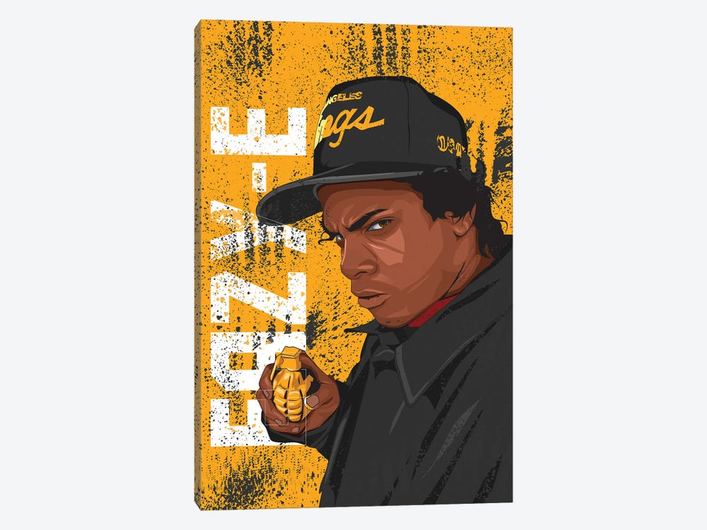 Eazy E by Johnktrz 1-piece Canvas Art Print