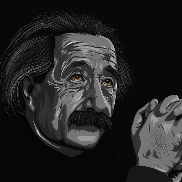 Science: Albert Einstein by Johnktrz
