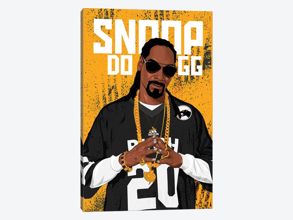 Snoop Dogg by Johnktrz 1-piece Canvas Art