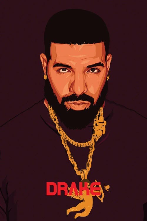  Drake Canvas Posters, Artwork, and Track Listings