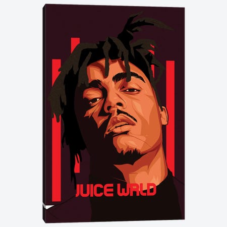 Juice Wrld by Jackie Liu Fine Art Paper Print ( People > celebrities > musicians > Juice Wrld art) - 24x16x.25